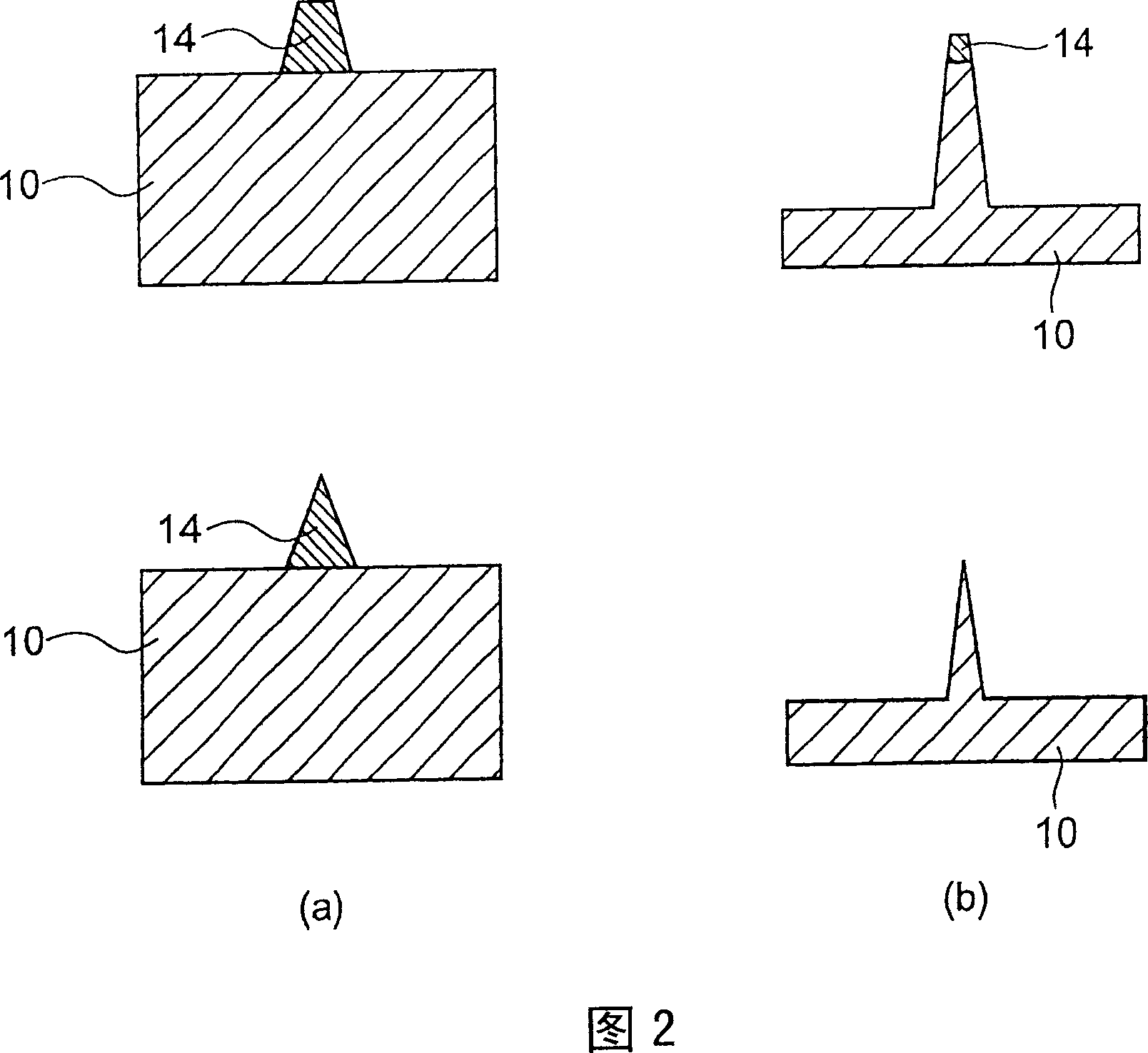 Method for forming carbonaceous material protrusion and carbonaceous material protrusion