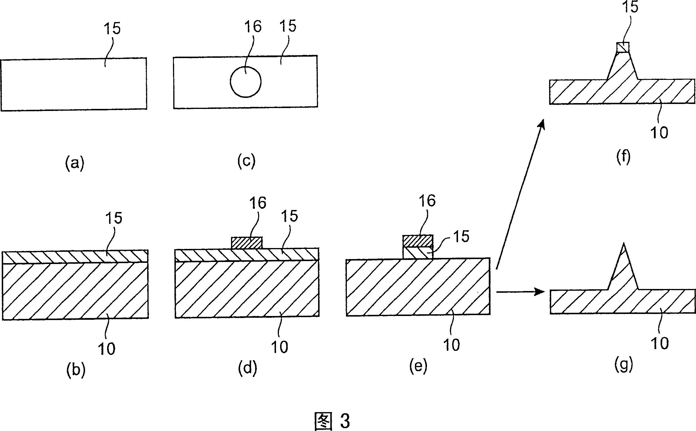 Method for forming carbonaceous material protrusion and carbonaceous material protrusion