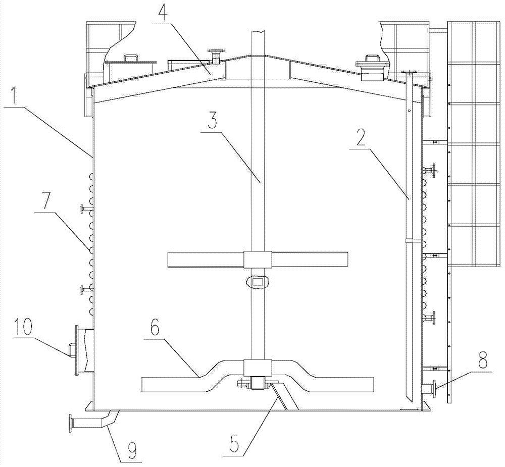 Phenolic resin stirring tank