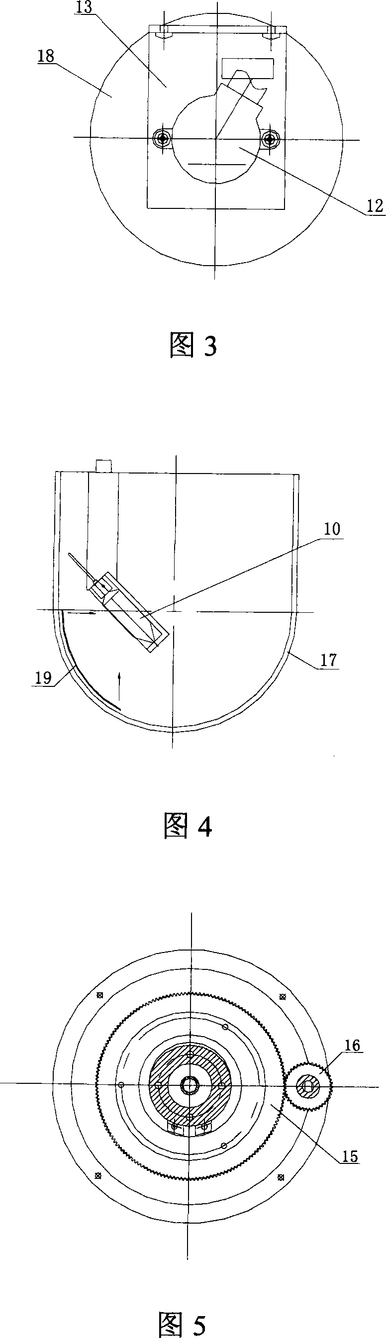 Fire disaster detector and detection positioning method
