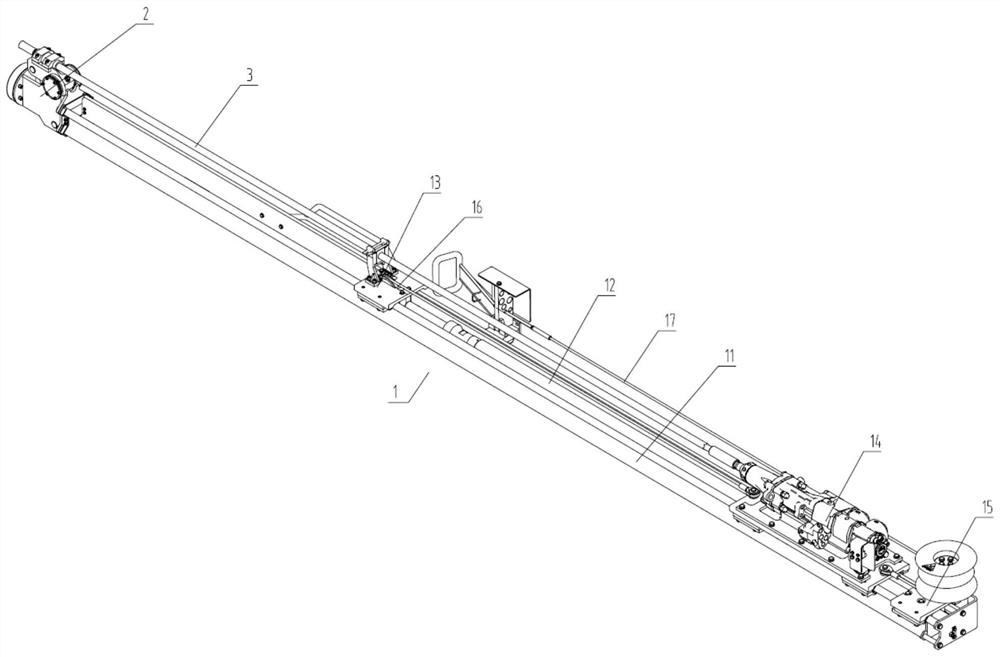 Propeller with drill rod bending mechanism