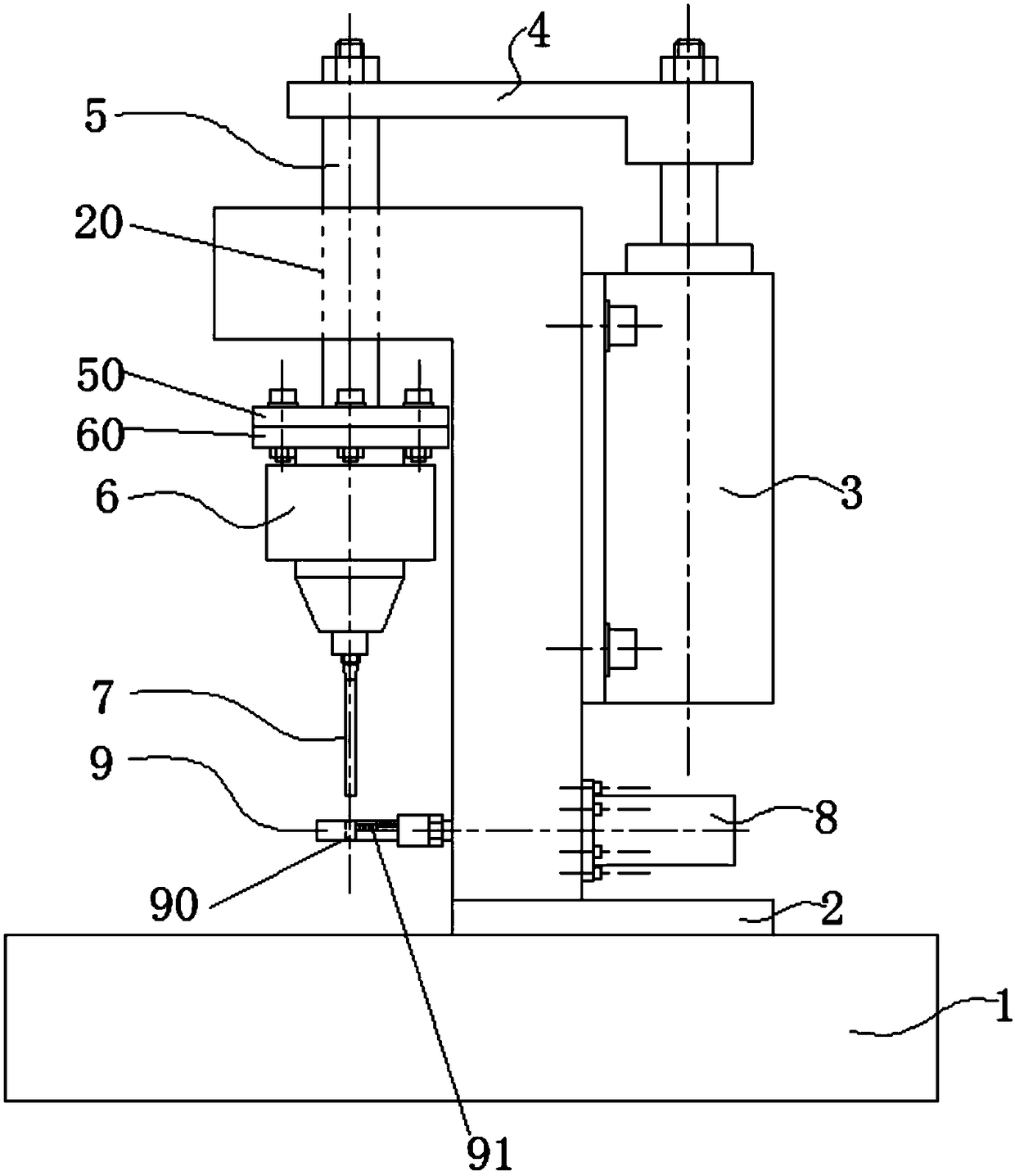 Low-dose injection drug production line fil anti-dripping device