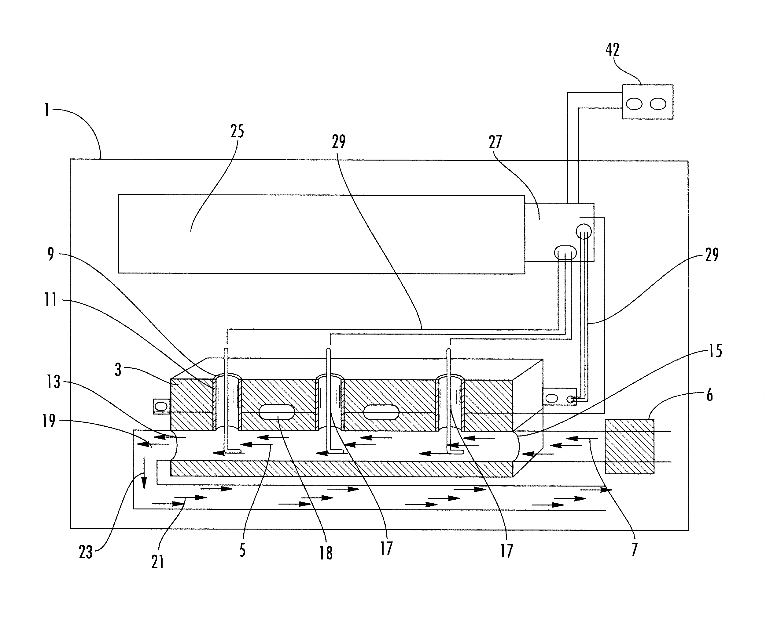 Closed loop heating system