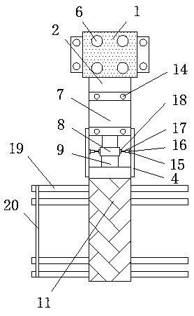 Special-purpose edge locking device for weaving environment-friendly filter net for papermaking