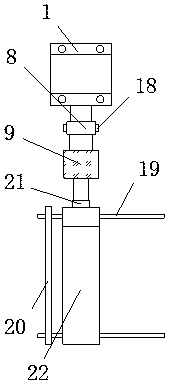 Special-purpose edge locking device for weaving environment-friendly filter net for papermaking