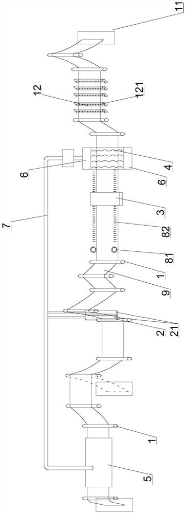 Fabric singeing machine