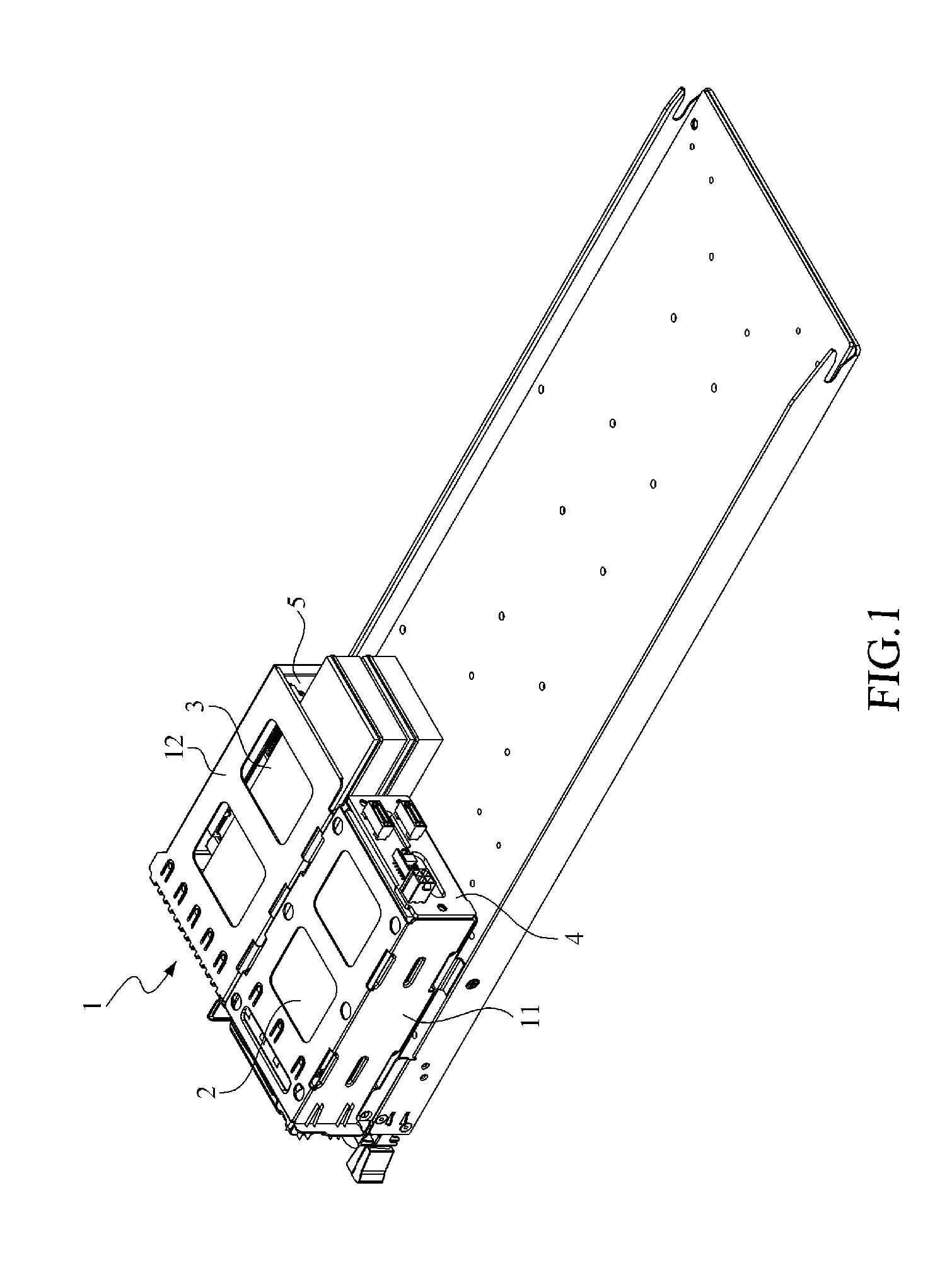 Fixture for electronic device
