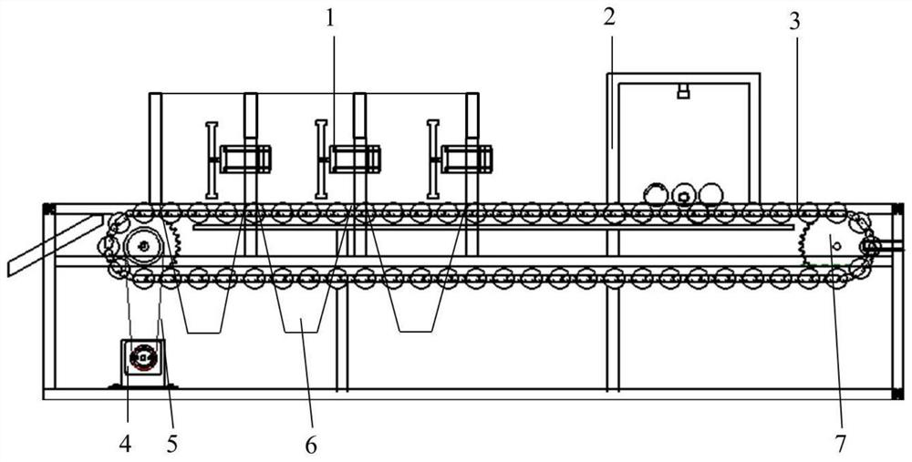 A rotary lever type fruit unloading mechanism, fruit sorting device and control method
