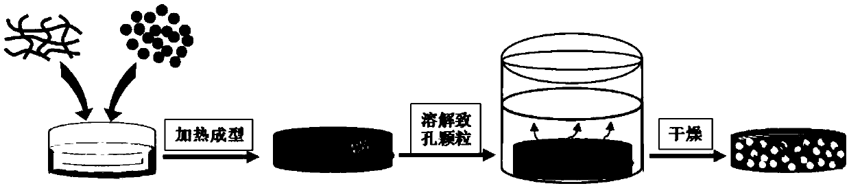 A flexible nano-triboelectric generator, its preparation method and the fabricated sensor