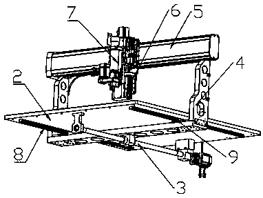 Flexible and adjustable glue dispenser