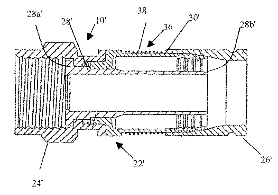 Microencapsulation seal for coaxial cable connectors and method of use thereof
