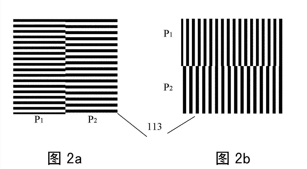 Reflection-type lithography aligning device based on moire fringe