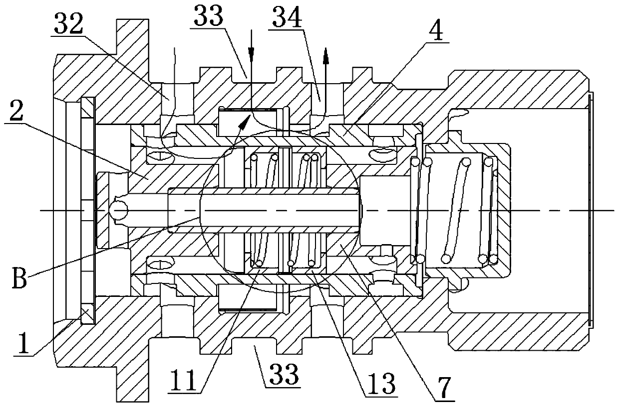 Cyclic adjusted energy-saving oil control valve