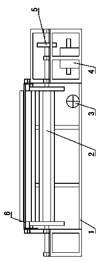 High-safety one-time warping machine