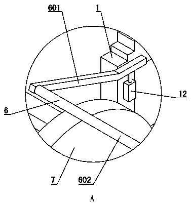 High-safety one-time warping machine