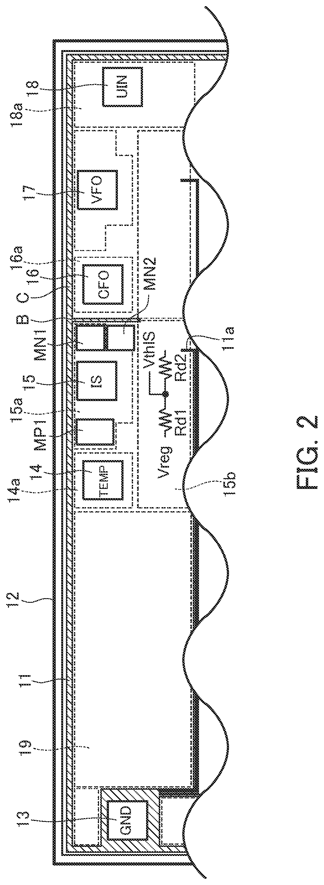 Terminal protection circuit of semiconductor chip