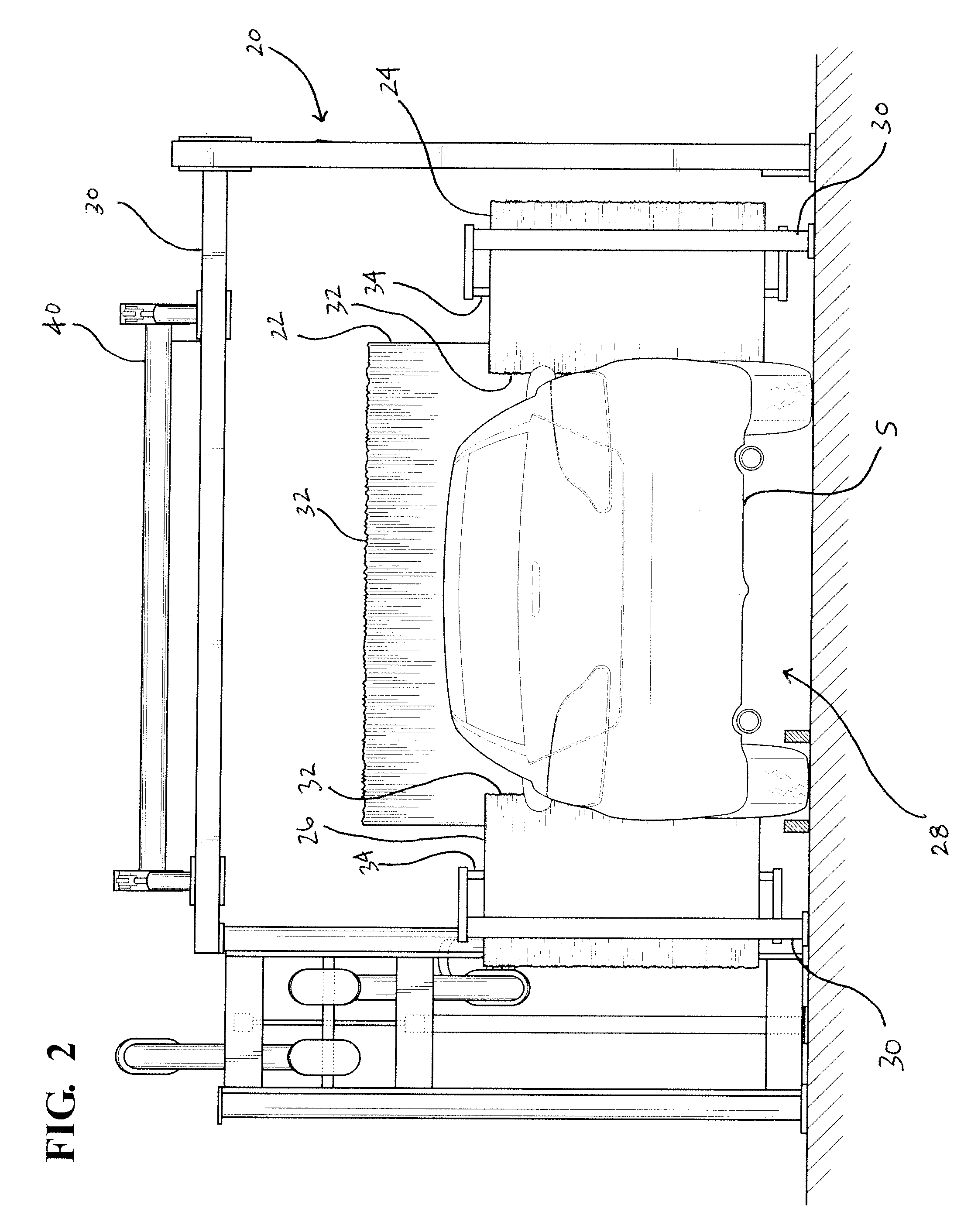 Vehicle wash drying system