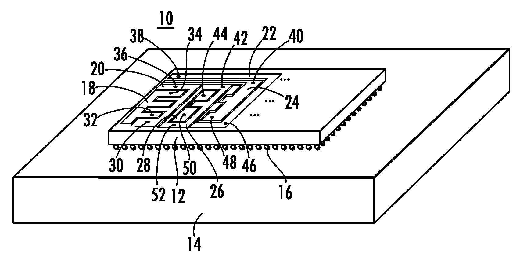 Capacitance Structures for Defeating Microchip Tampering