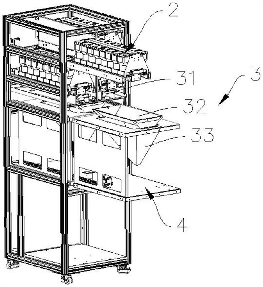 Semi-automatic disassembling machine