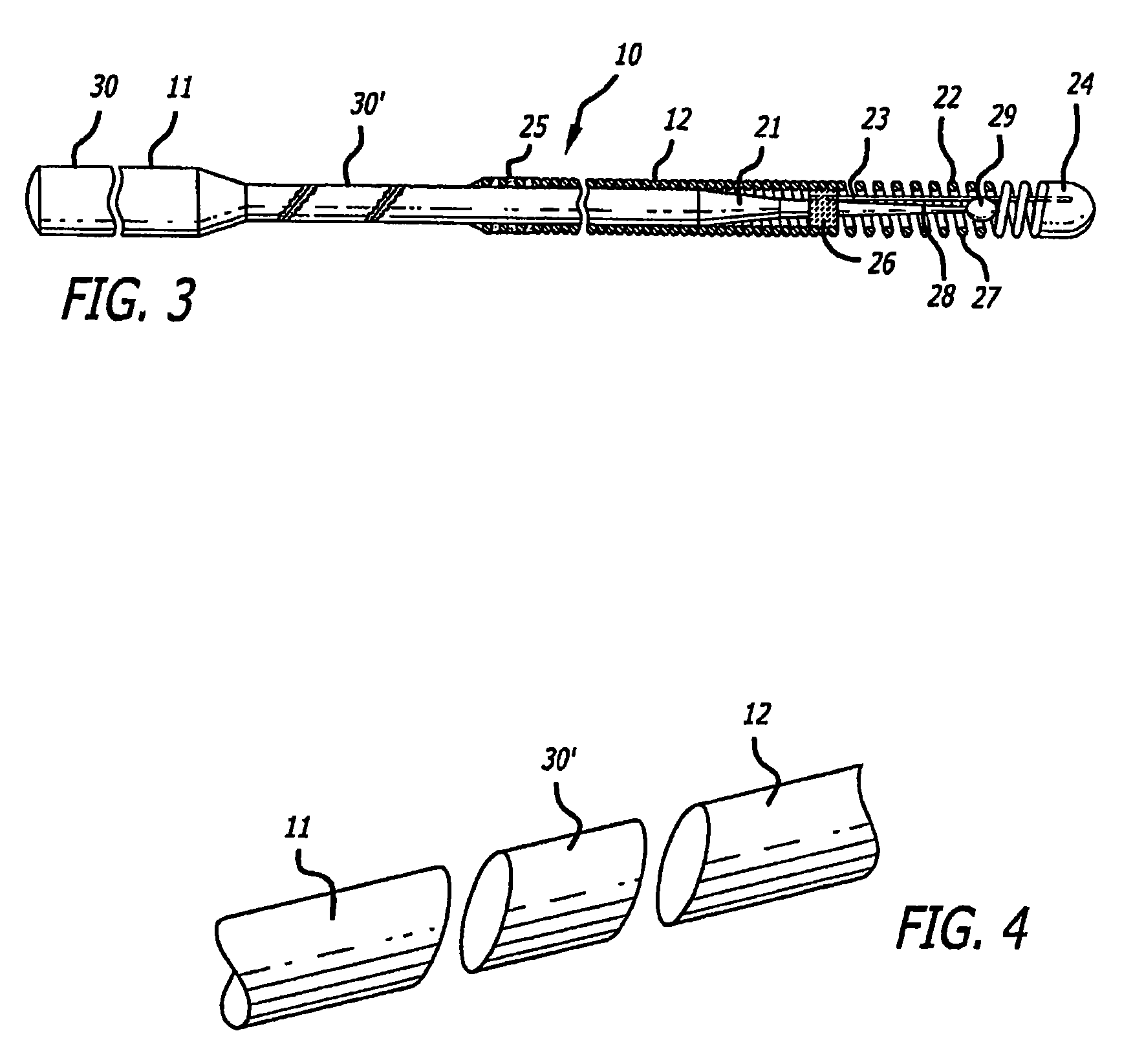 Guide wire with core having welded wire segments