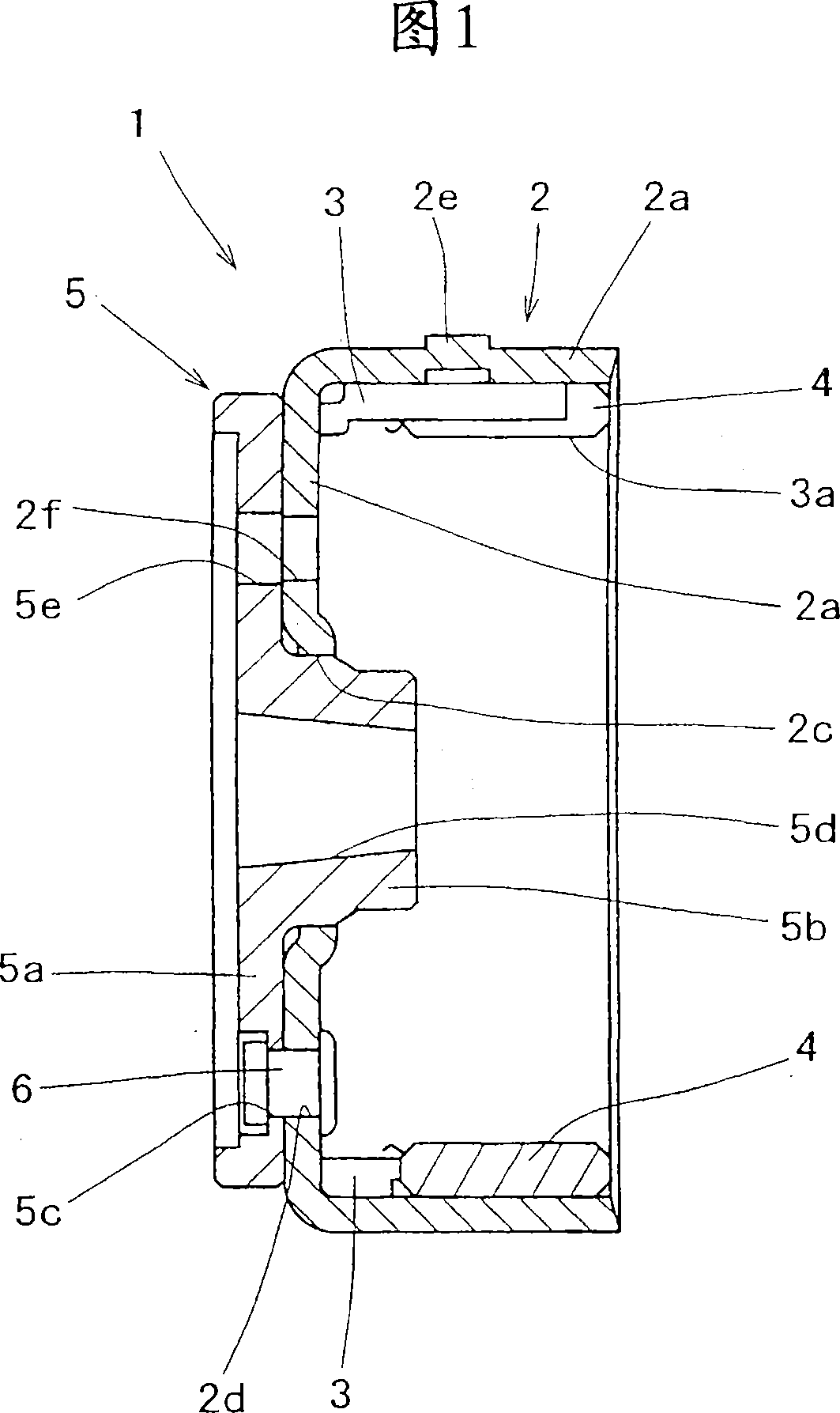 Device for shaving projection formed on flywheel and method of shaving projection