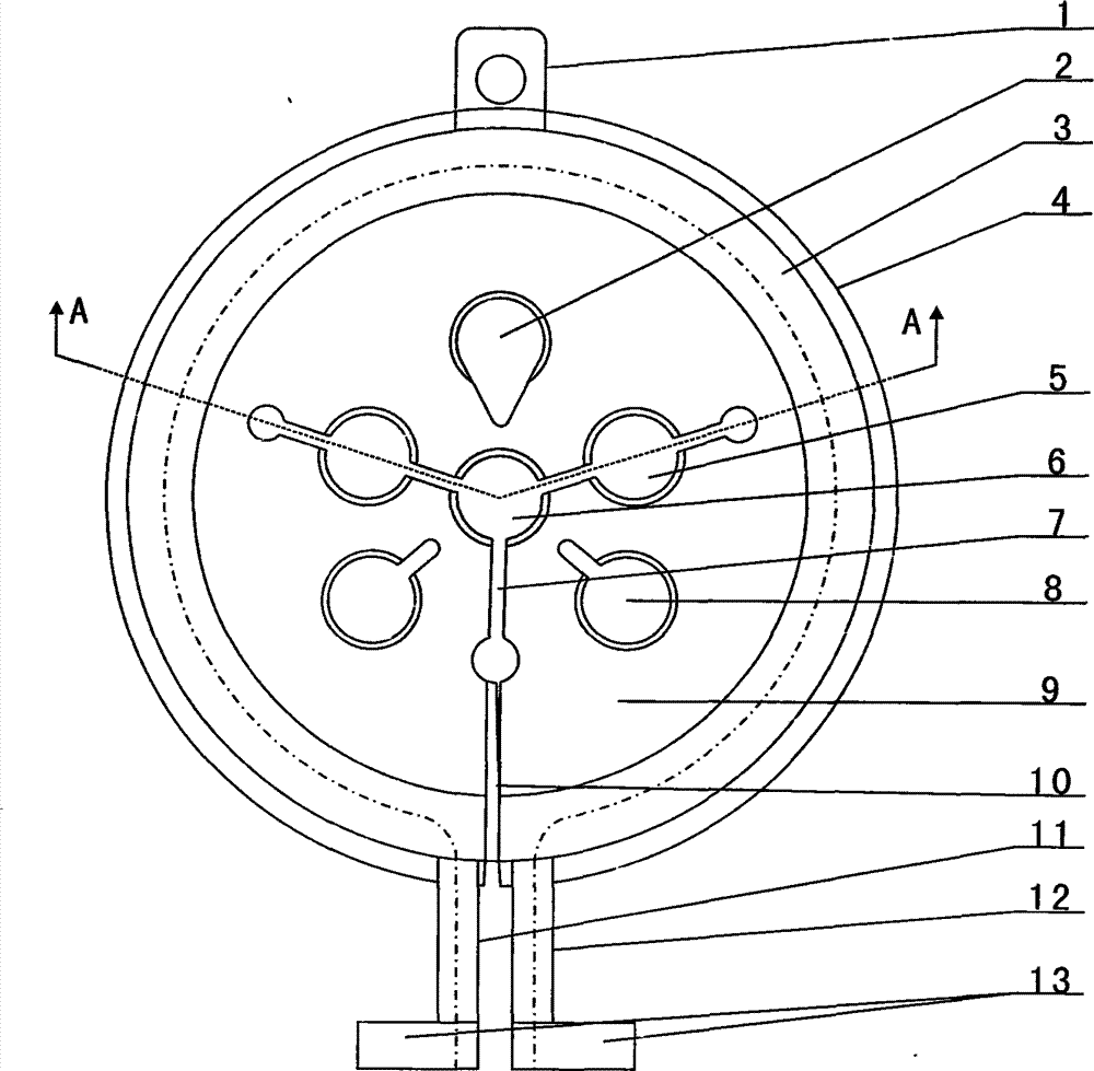 High-frequency coil provided with auxiliary heating cylinder