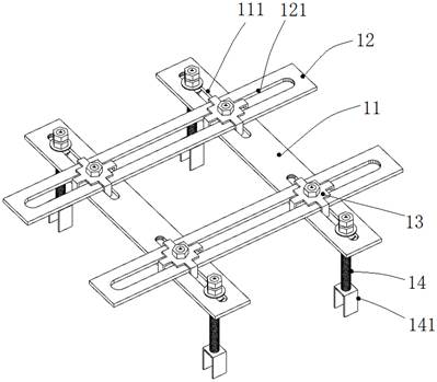 Pre-burying construction method for raft foundation anchor bolts of high-rise steel structure deep foundation pit