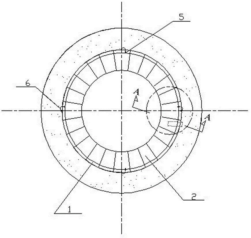 Cathodic protection system for storage tank outer bottom based on thin-plate zinc alloy anode