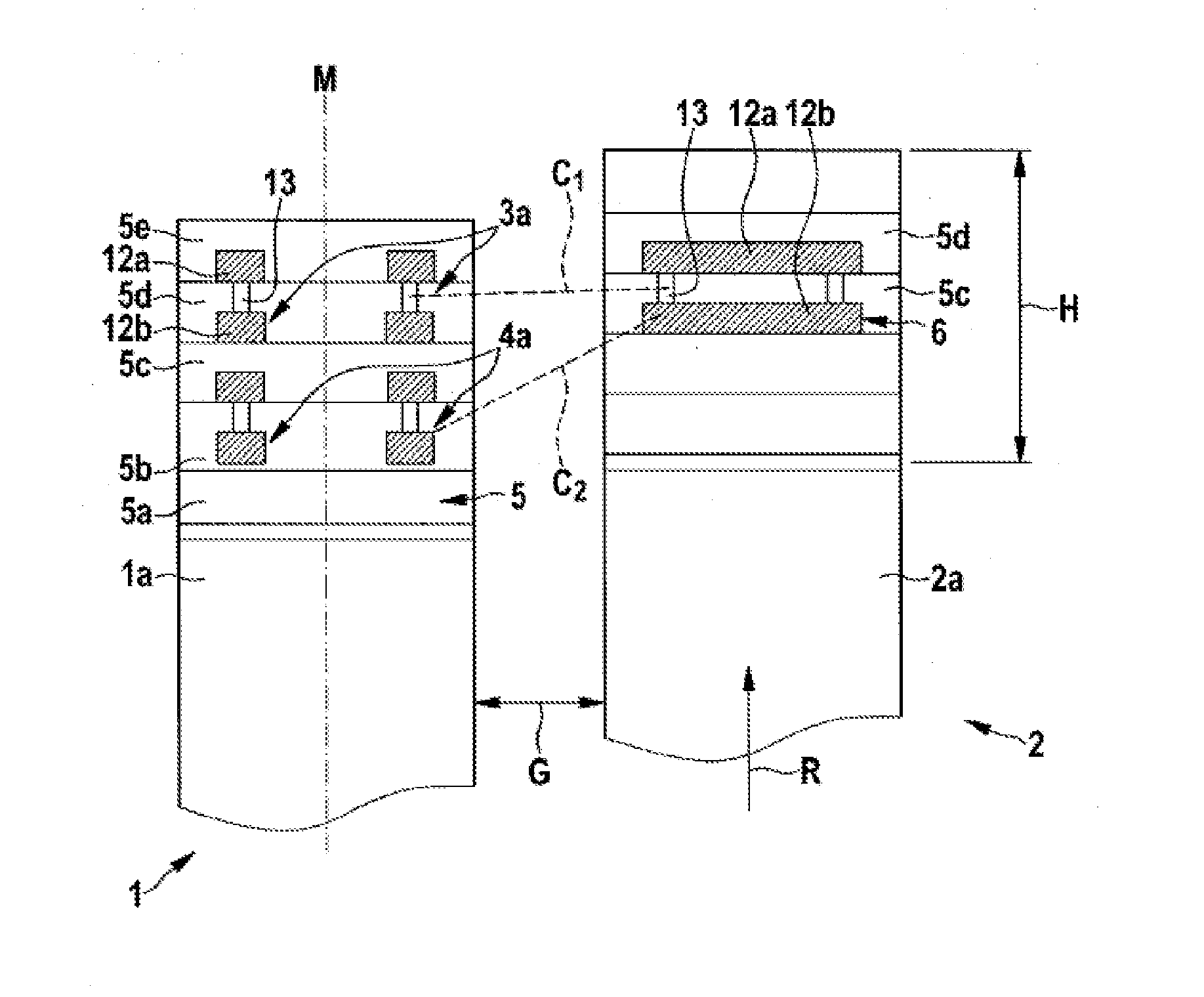 Micromechanical Device for Measuring an Acceleration, a Pressure or the Like and a Corresponding Method