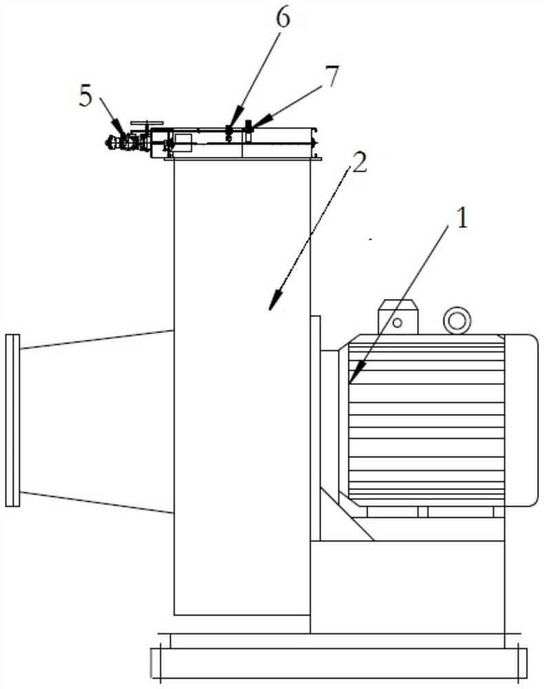 Non-return device of fan outlet and fan with non-return device