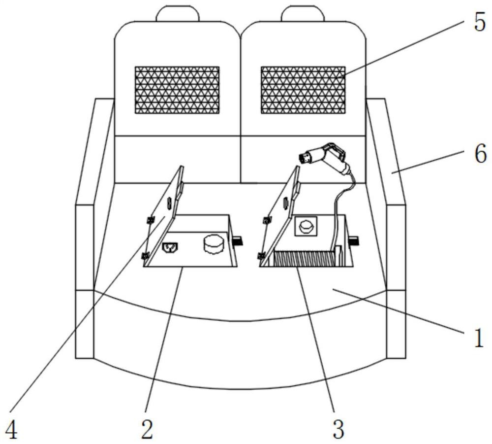 Vehicle-mounted charging pile for new energy vehicle