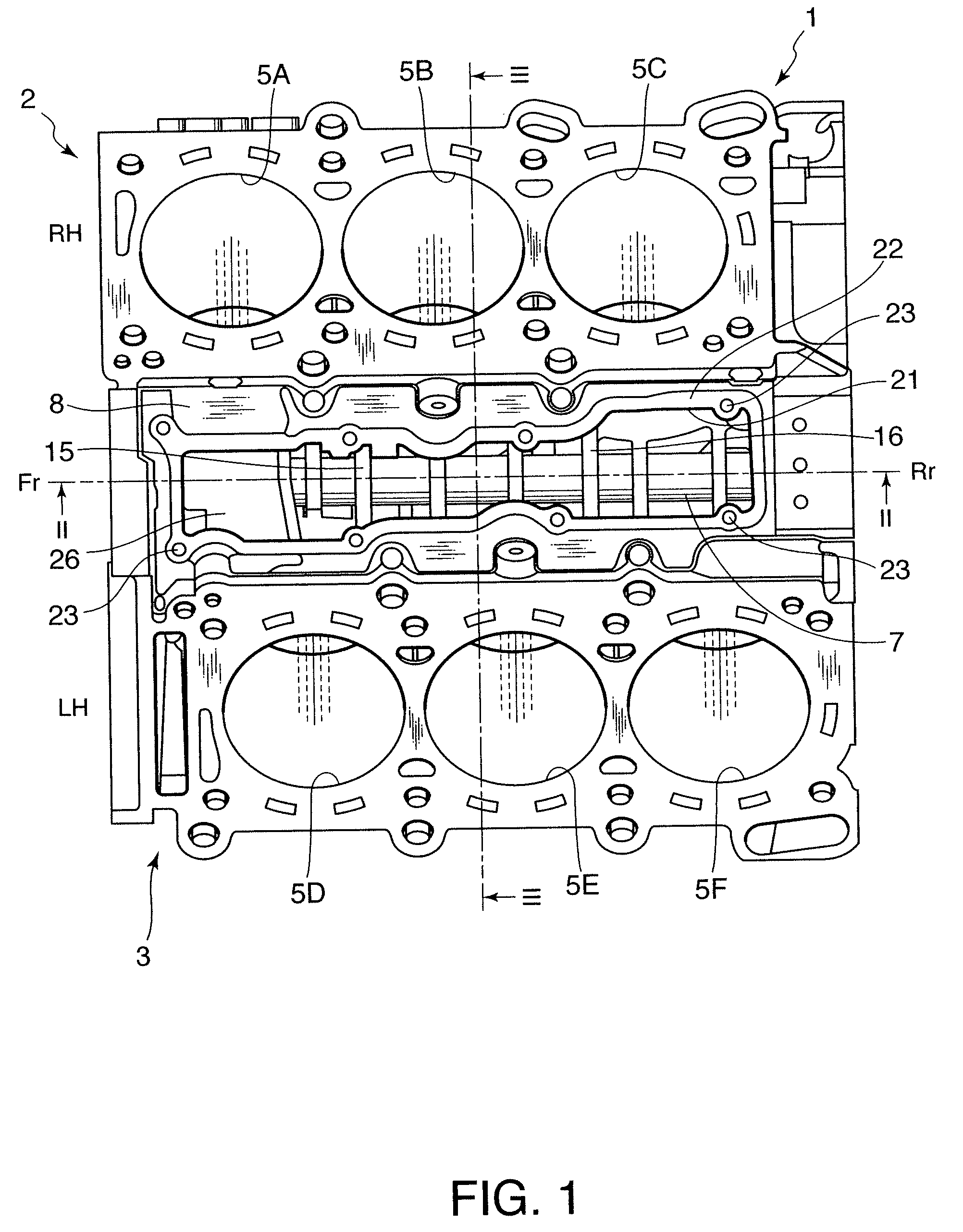 Blow-by gas processing device for internal combustion engine