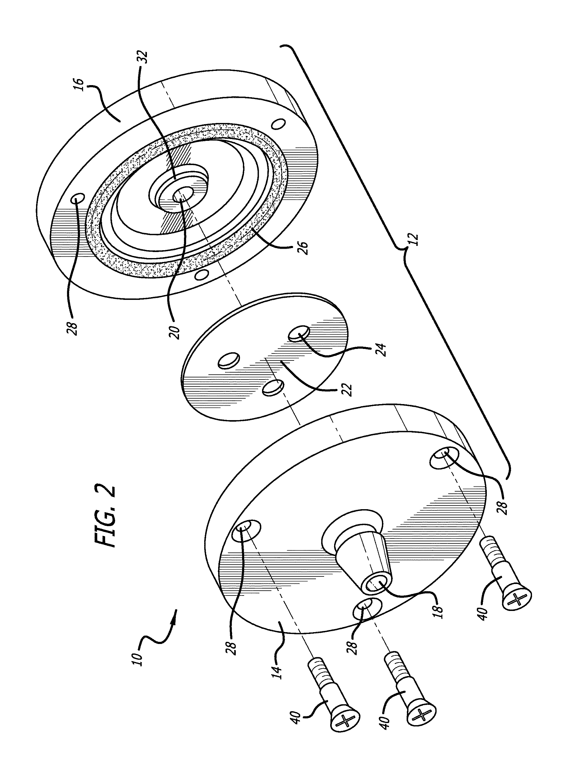 Thermally-actuated flow-restrictor device for aircraft beverage maker