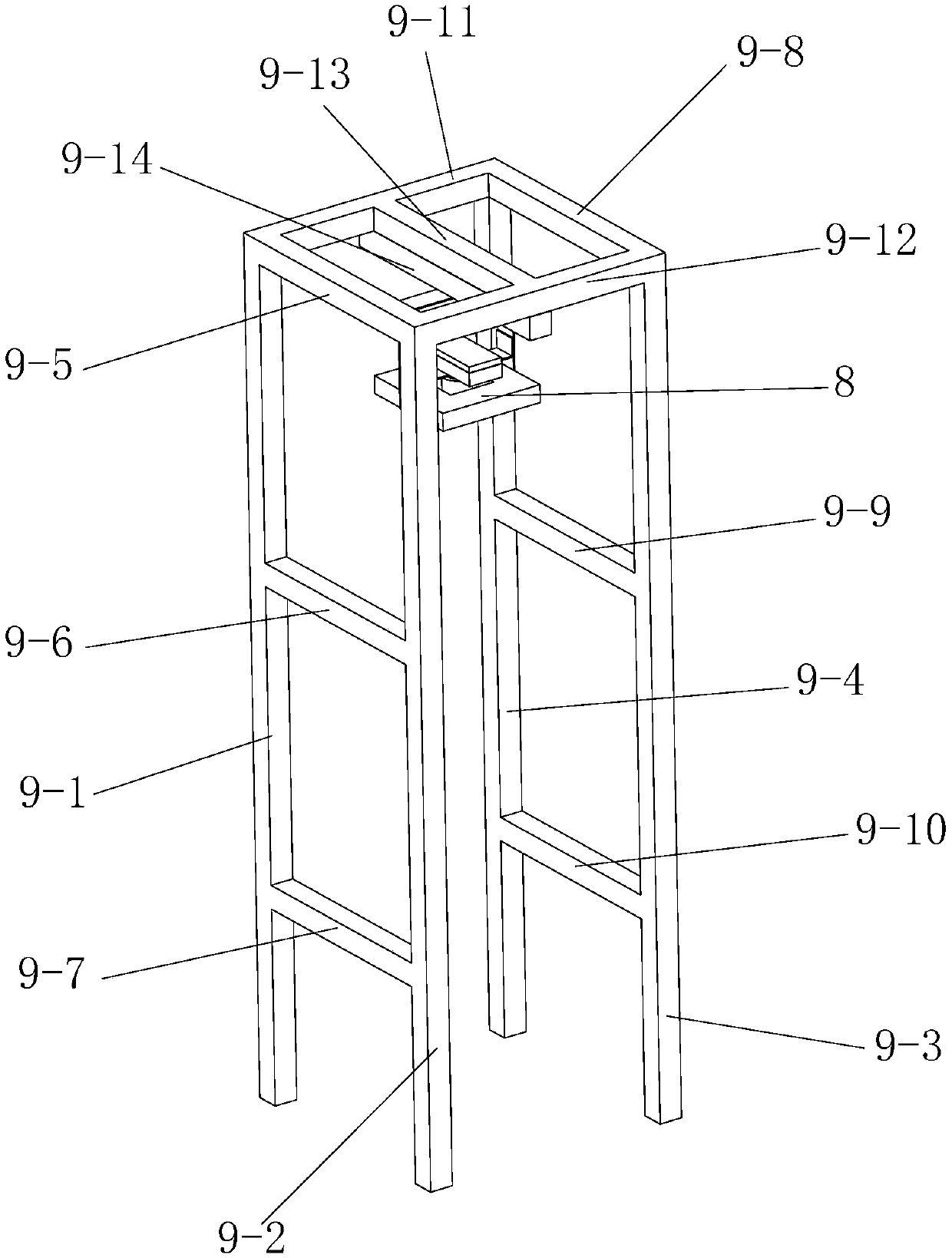 Express item sorting system and sorting method