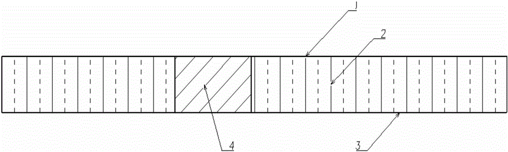 Method for repairing debond of high-density honeycomb block of honeycomb sandwich structure of aluminum deck