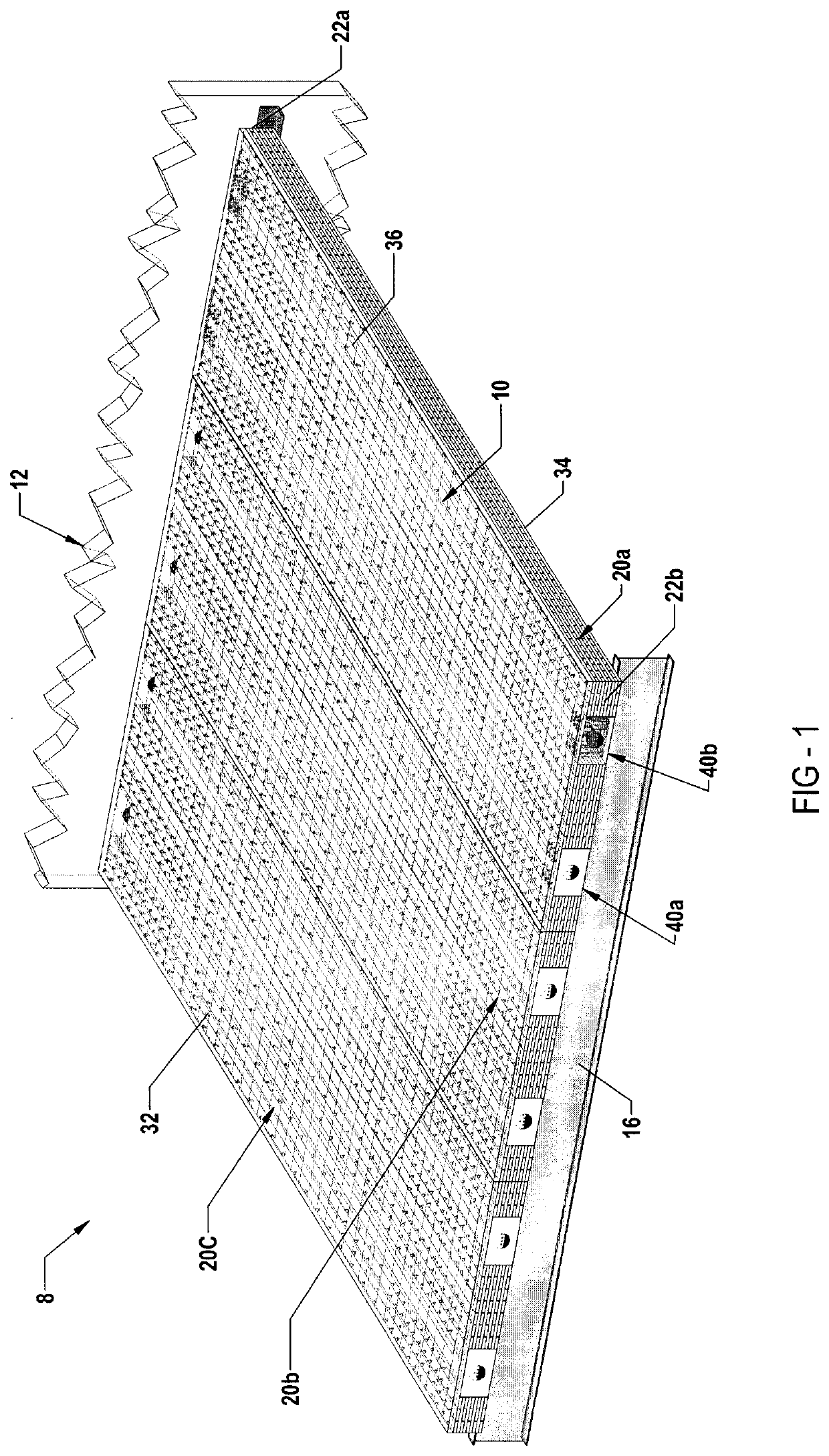Cellulose-based structural flooring panel assembly