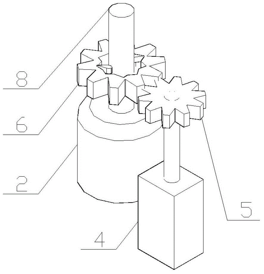 Vertical-axis wind power generation apparatus