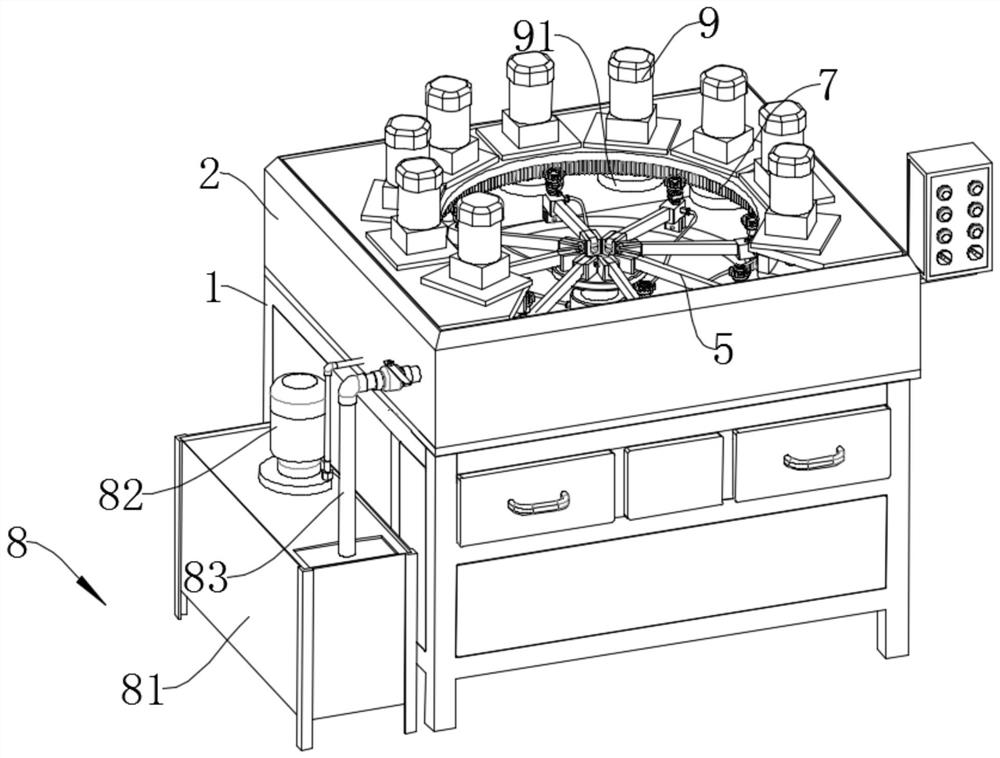 Environment-friendly semi-automatic rotary washing machine for rotating shuttles