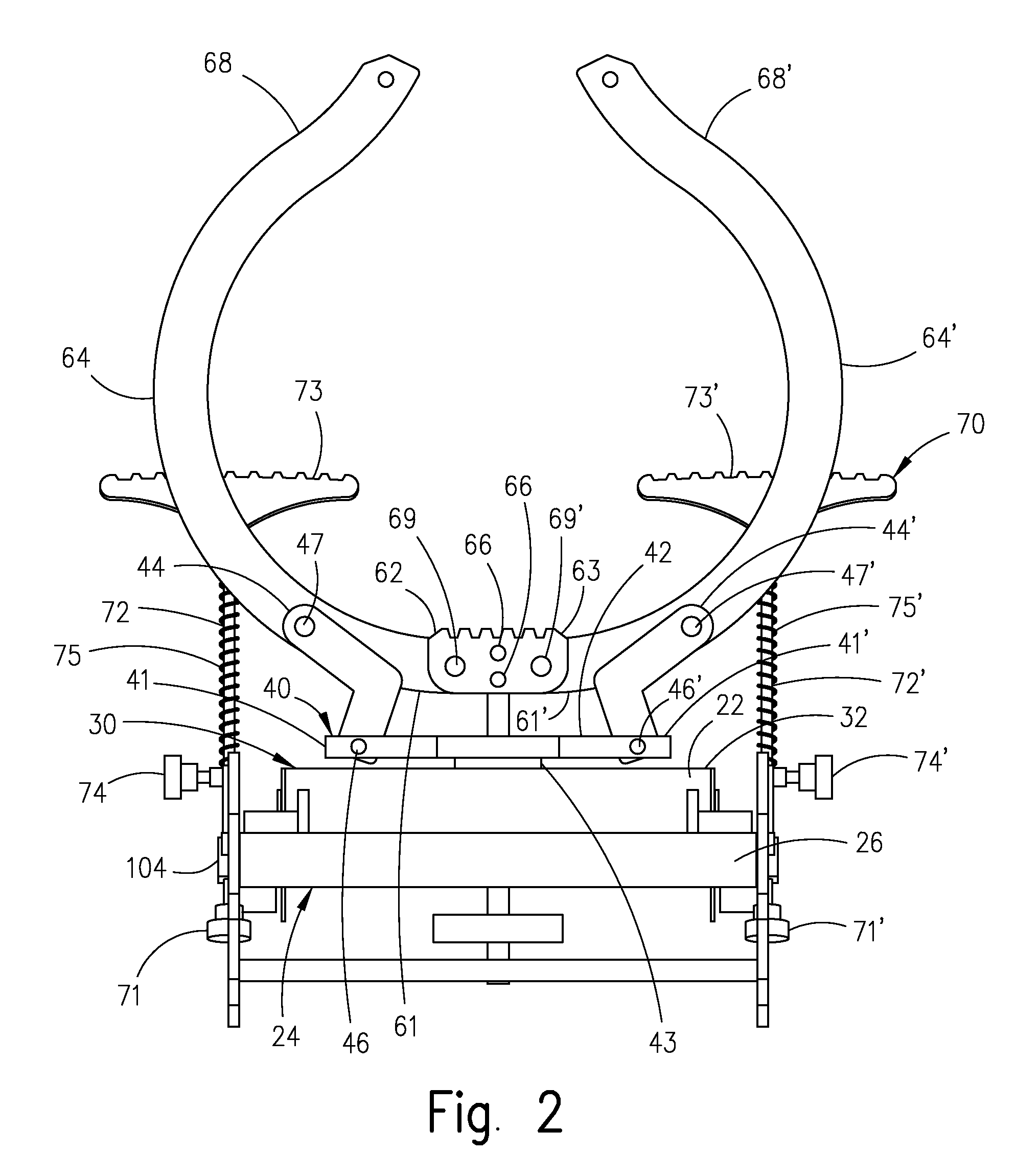 Stabilizing mechanism for ladders