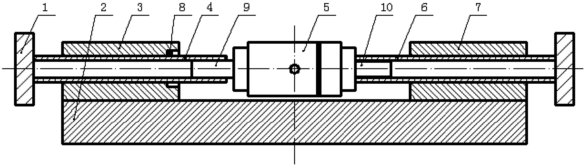 High-precision clamping force measuring apparatus