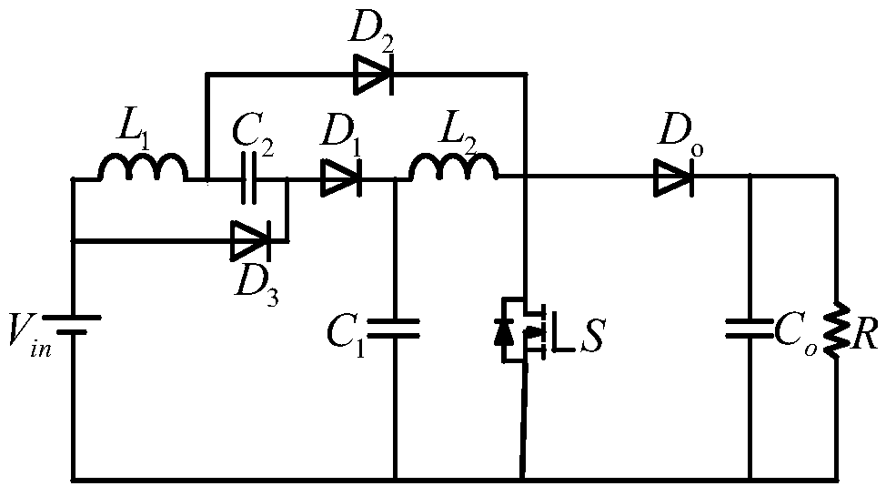 Double bootstrapped cascaded DCDC converter