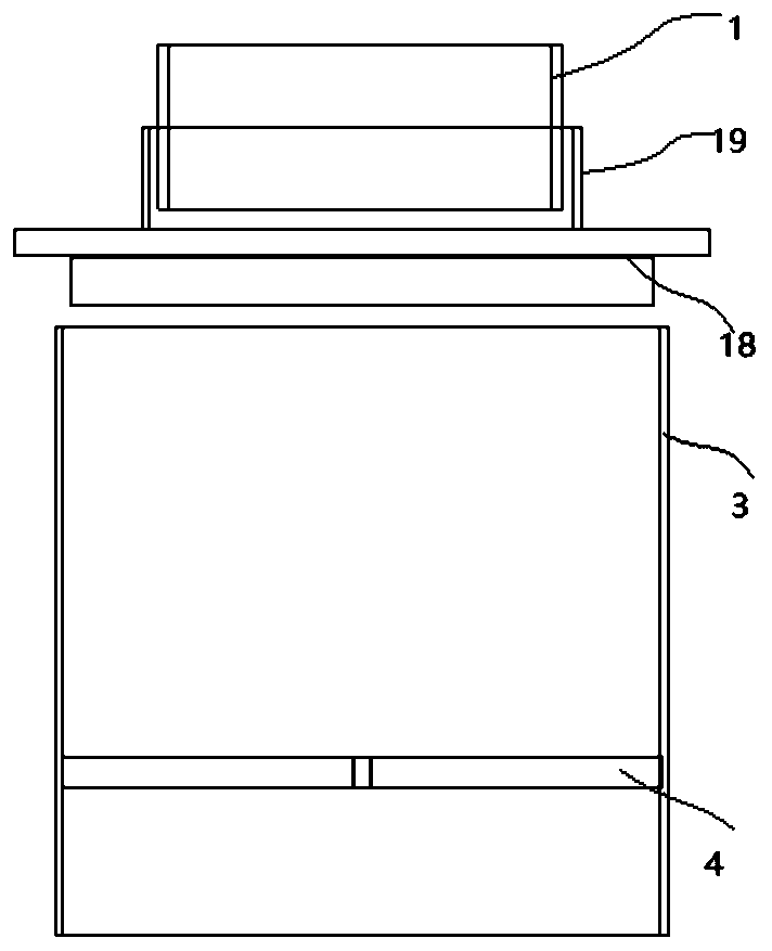 Photographing device capable of cleaning camera automatically