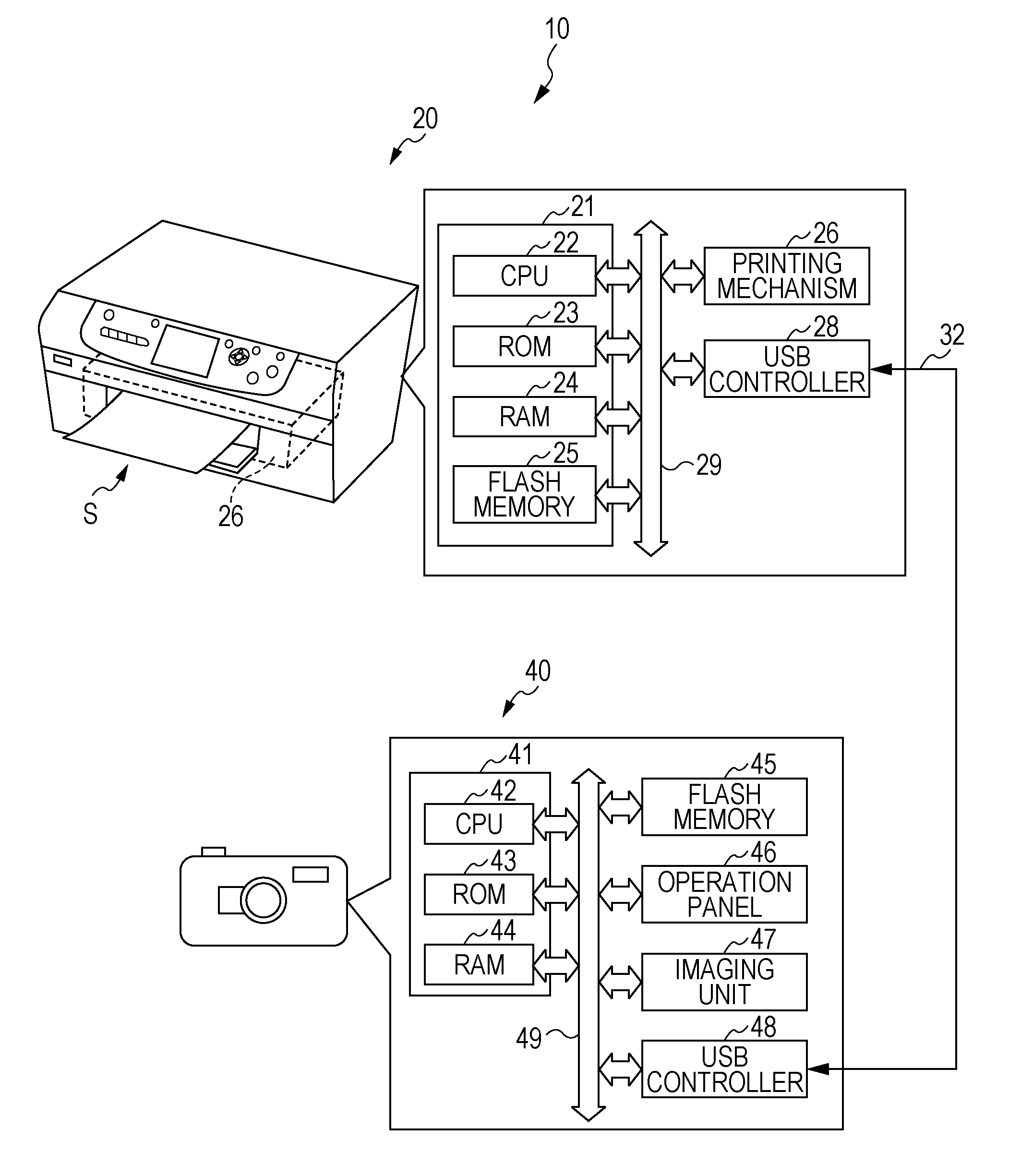 Print instruction apparatus and printing system