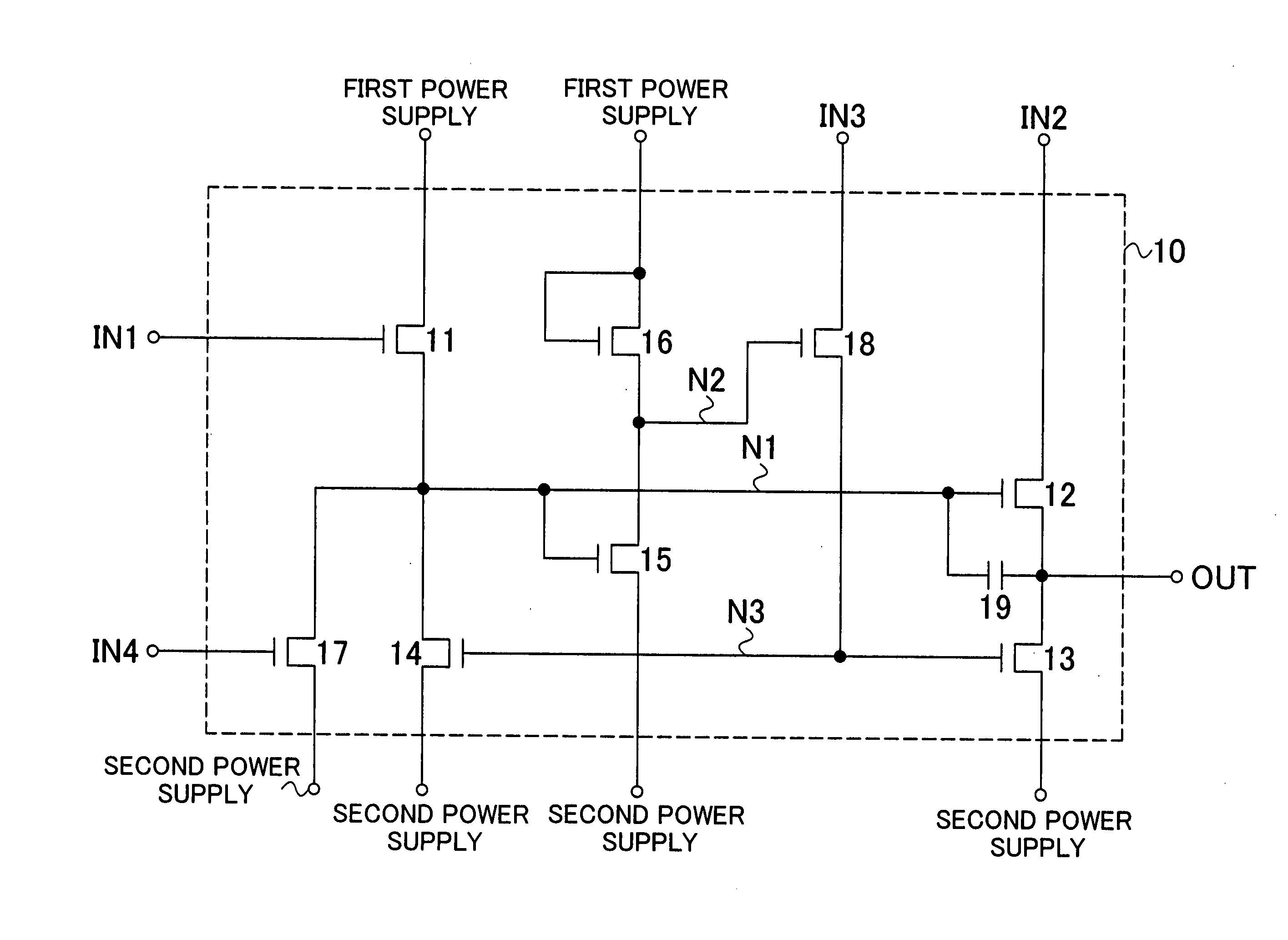 Semiconductor device, and display device and electronic device having the same