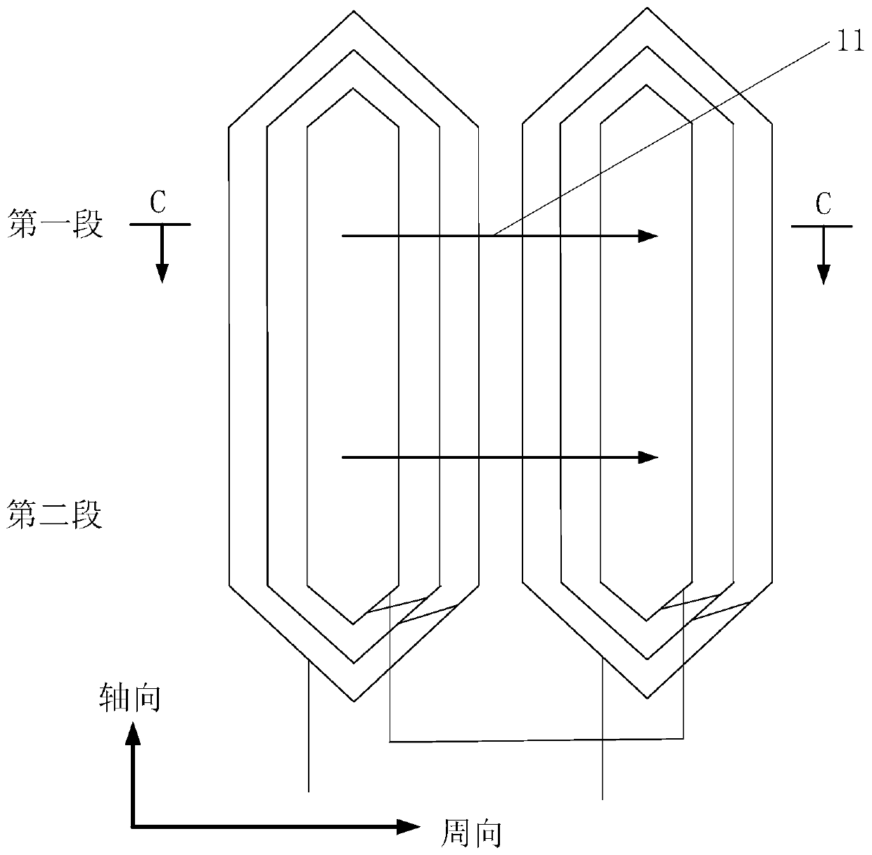 A Turbogenerator with Rotor Arrangement Weakening Extreme Frequency Vibration Winding