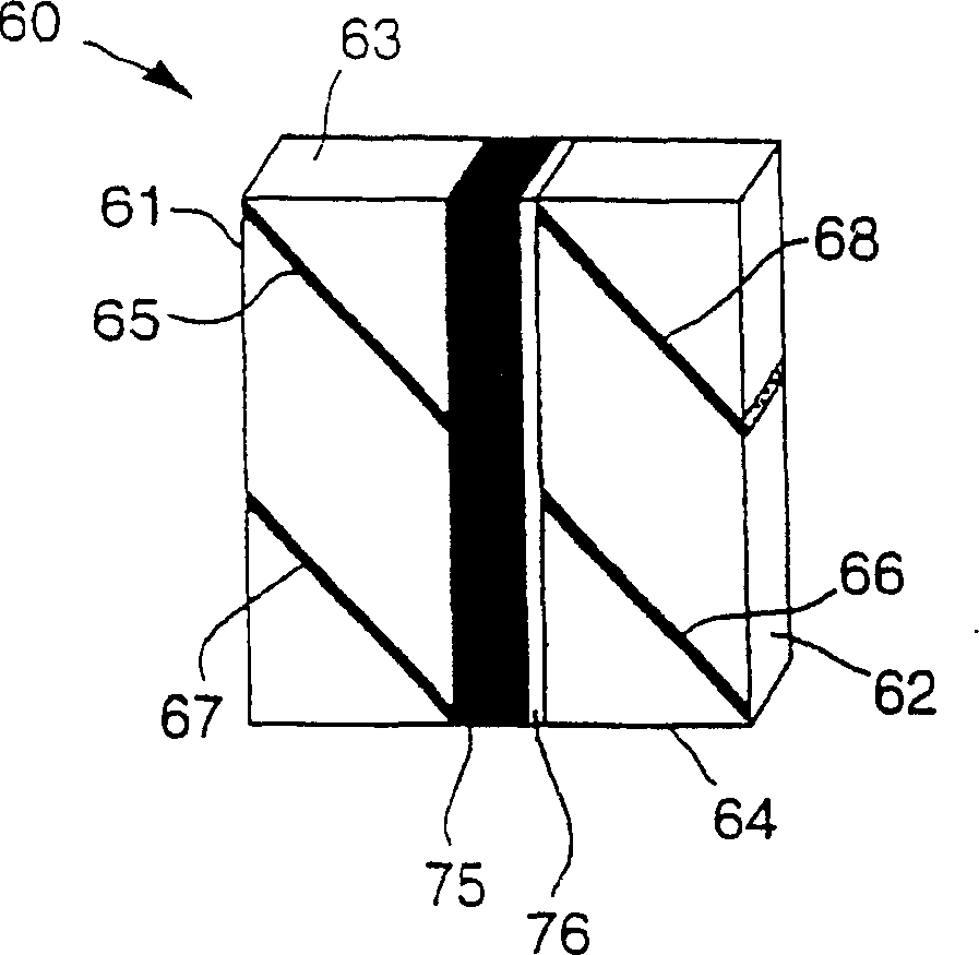 Optical circuit element and method of producing the same