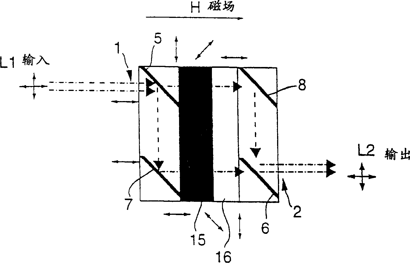 Optical circuit element and method of producing the same