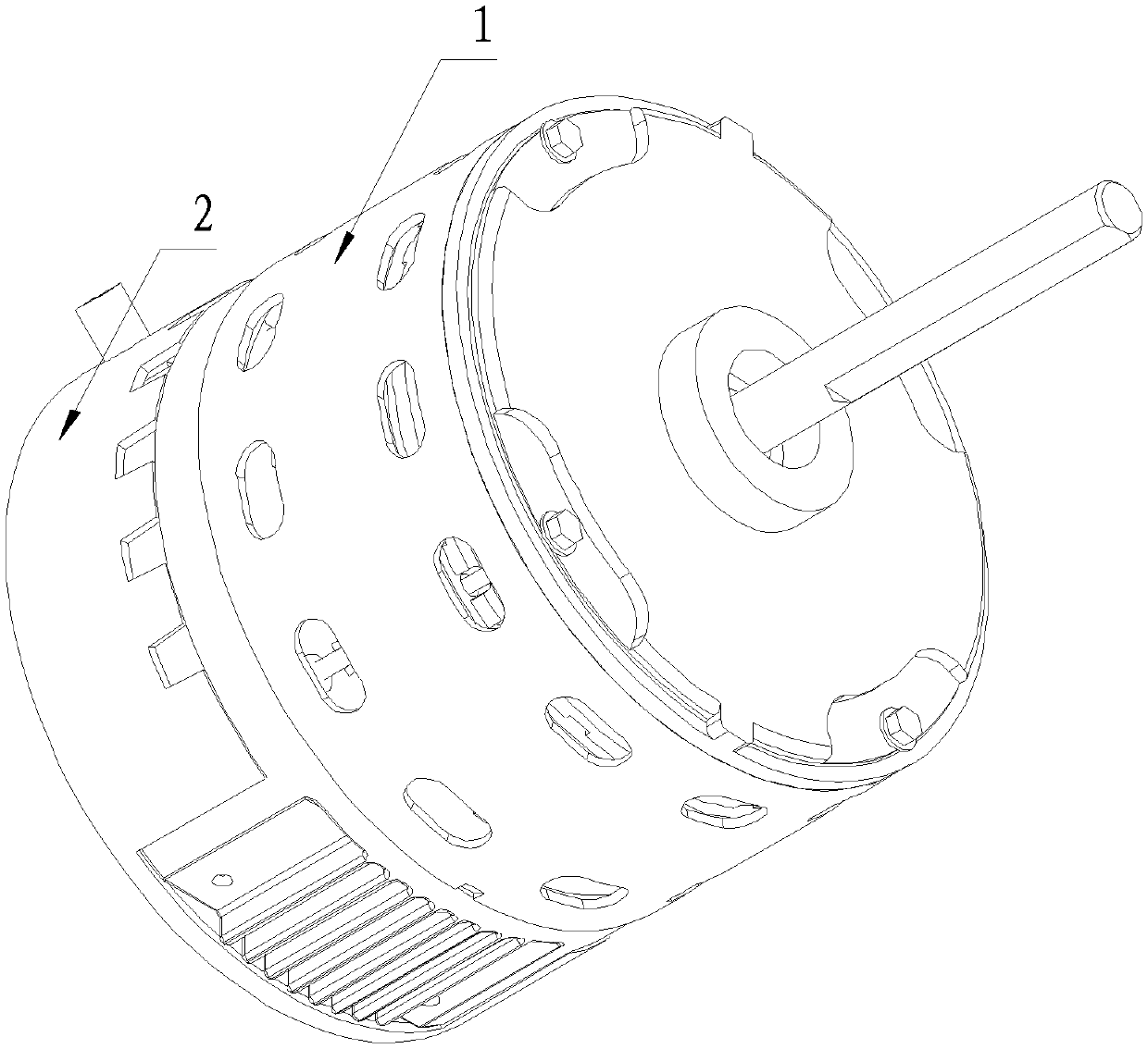 Method for measuring airflow of fan motor
