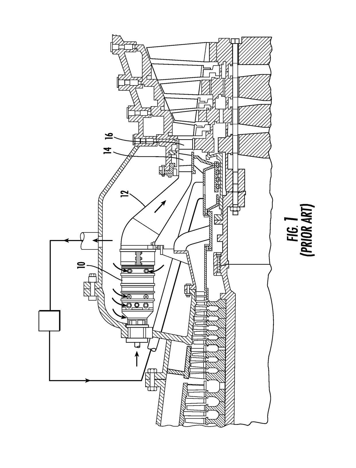 Converging flow joint insert system at an intersection between adjacent transitions extending between a combustor and a turbine assembly in a gas turbine engine