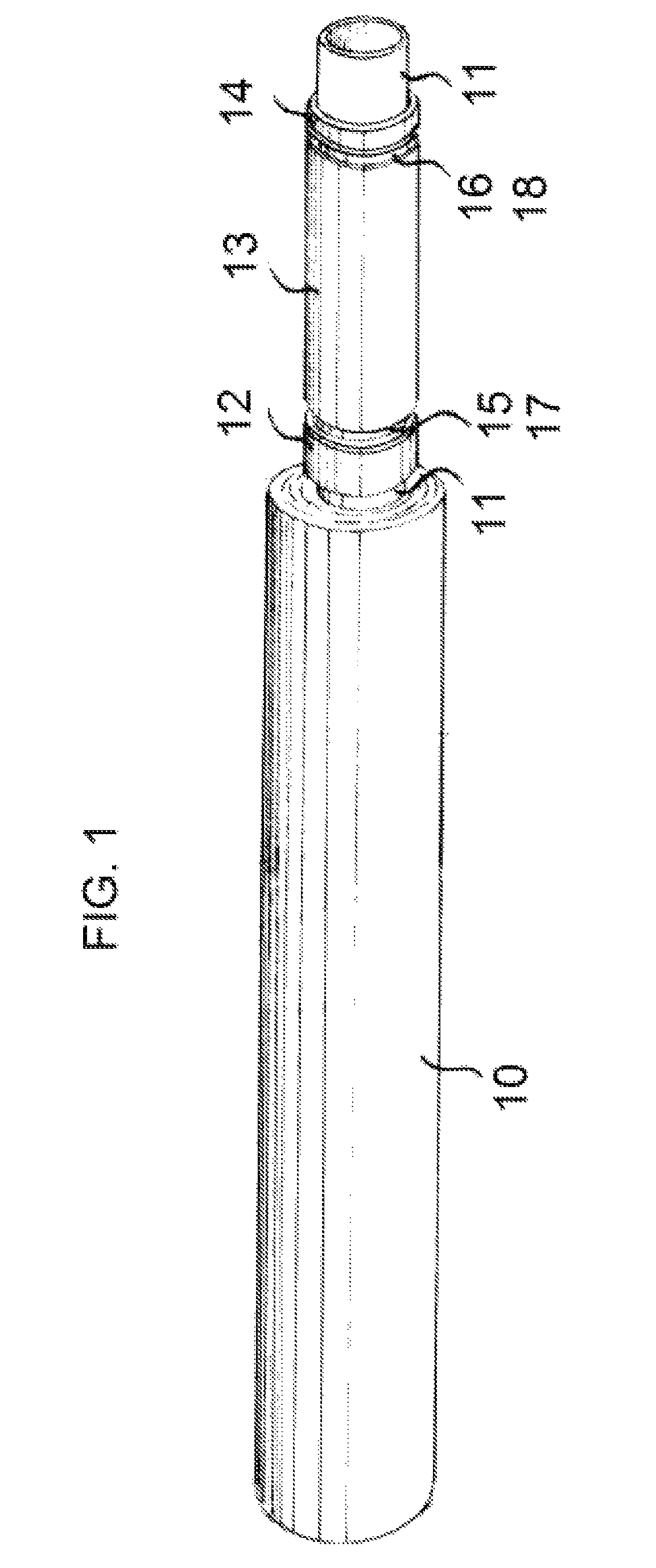 Single-hand self-contained cohesive stretch film baggage wrapping device